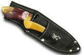 Pocket Knife Pair with Mookaite Jasper Inlays and Sheath #370852-1